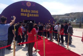 `Baku - 2015`in mağazası açıldı -  FOTOLAR 